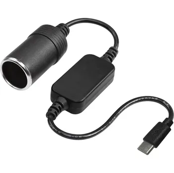 USB-C Port 5V na 12V konvertor do autozapalovače