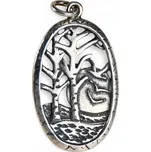 Drakkaria TAJGA, stříbrný přívěsek, Ag 925