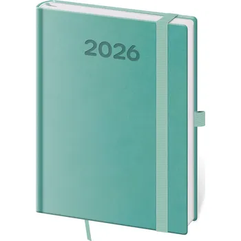 Diář Denní diář B6 Print Pop světle zelený