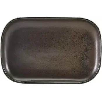 Talíř Obdélníkový talíř 30x290x195 mm | GENWARE, Terra Black