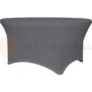 kempingová skříňka Elastický ubrus na cateringový stůll šedý 1800x740 mm | OLKA, Planet 180