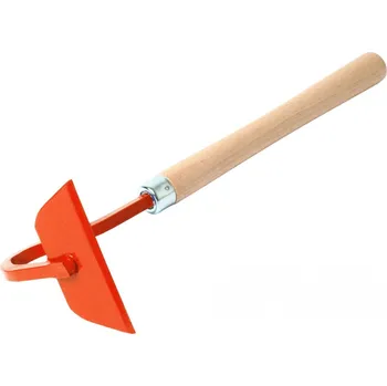 Motyka Plečka vysoká s násadou 27 cm Rosteto -oranžová