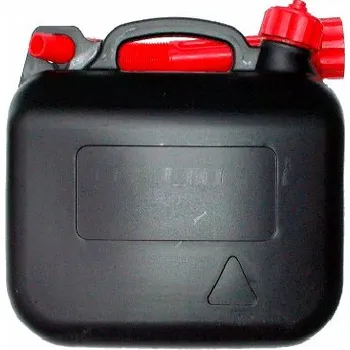 Kanystr Kanystr černý plastový na pohonné hmoty pro 5 litrů