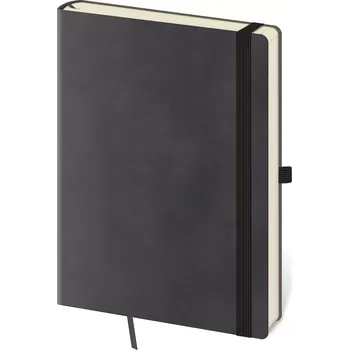 Zápisník Tečkovaný zápisník Flexies L Grey(čtverečkovaný)