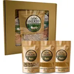 Herbi HERBI Dárková sada Rodinný gril – 3× koření bez soli v dárkové krabičce