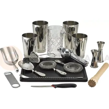 Koktejlová sada - 18 ks. 255x350x455 mm | GENWARE, Barware