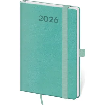 Diář Kapesní diář Print Pop světle zelený