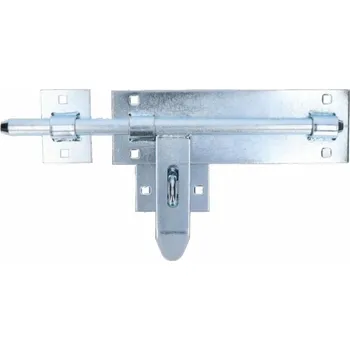 INSTRUMENT Zástrč kolmá uzamykatelná 16x340mm + petlice Zn