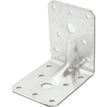 Tesařské kování Domax Úhelník s velkým prolisem 55x70/70-2mm