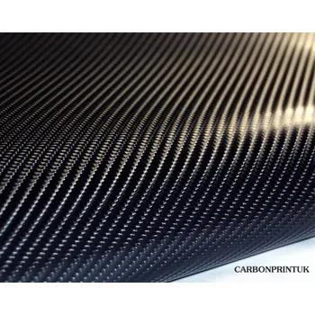 Polep vozidla 5D prostorová carbonová černá fólie samolepicí 150x100cm