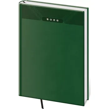 Diář Týdenní diář A5 Print Classic zelený