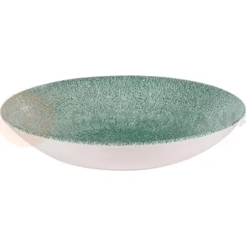 Miska coupe 1,136 l, 248x36x248 mm | CHURCHILL, Raku Jade Green