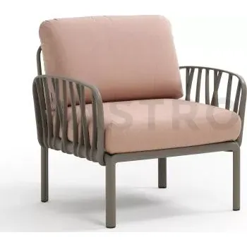 kempingová skříňka Křeslo 880x790x780 mm, tortora-rosa | NARDI, Komodo