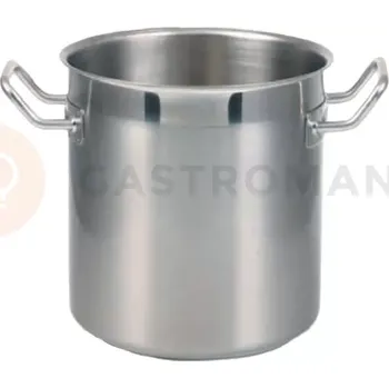 Servírovací stolek Hrnec vysoký 25 l, 320 mm, saténový povrch | AMBITION, Premium