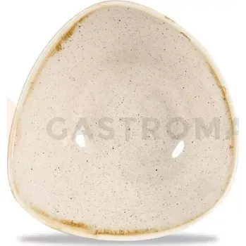Trojúhelníková miska 260 ml, 153x153 mm | CHURCHILL, Stonecast Nutmeg Cream