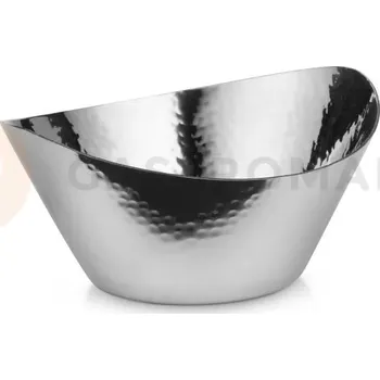 Servírovací stolek Malá oválná mísa, kovaná nerezová ocel, 160x140 mm | AMBITION, Charms