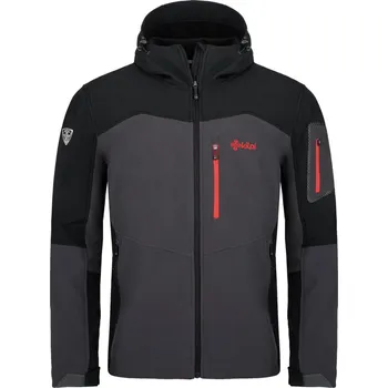 Pánská softshellová bunda Pánská softshellová bunda Kilpi Presena-M Tmavě šedá S