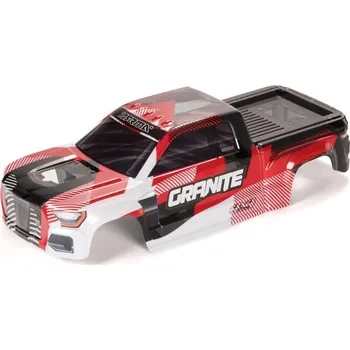 RC náhradní díl Arrma karosérie bezsponková červená: Granite
