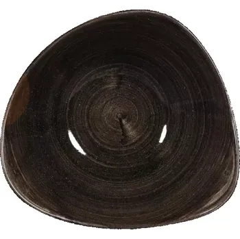 Trojúhelníková miska 600 ml, 235x235 mm | CHURCHILL, Stonecast Patina Iron Black