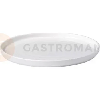 Talíř Plytký talíř se zvýšeným okrajem 260x20x260 mm | CHURCHILL, White