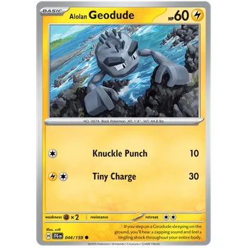 Karetní hra Pokémon TCG Alolan Geodude 044/159