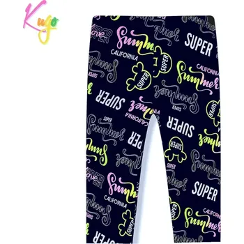 Dívčí legíny Dětské 3/4 legíny KUGO FV6736 modré vel.158