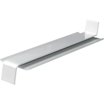 Parapet AL průběžná spojka parapetu, nos 25 mm | STŘÍBRNÁ RAL 9006 - 150 mm