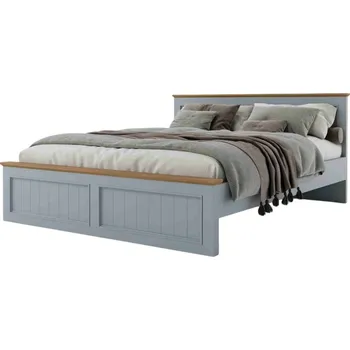 Komoda ARTEN (NANO Systems s.r.o.) Manželská postel FLEUR-L4P (Šedá) ROZMĚR: 200 x 200 cm - ATYP