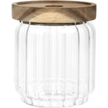 Dóza na potraviny Nádoba RAKUMI 890883 s akáciovým víkem 0,45 l