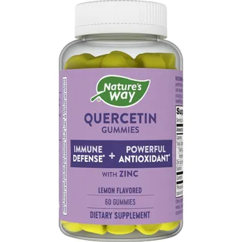 Fitness strava Nature's Way Quercetin Gummies with Zinc 60 gummies Příchuť: citron