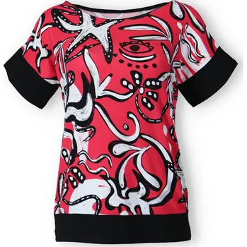 Dámské tričko Halenka s krátkým rukávem 3044 Pratto velikost: 42