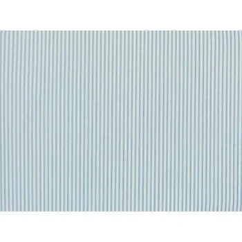 Bavlněná látka Proužek světle modrý 2 mm