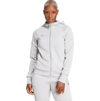 Dámská mikina Dámská pohodlná mikina Adidas Tiro 25 Travel FZ šedá