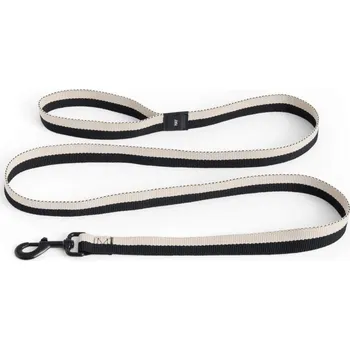 Vodítko pro psa HAY Vodítko Dogs Leash Flat M/L, black/white