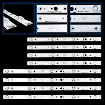 General LG SK43L71A-V01 LED podsvit 43UJ620Y, TH-43FX680C, SW43D09R, SW43D09L-ZC22AG-02, 303SW430039, 303SW430038 - 8 pásků