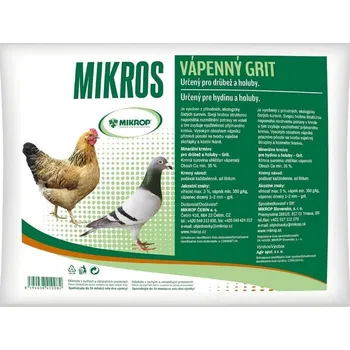 Krmivo pro hospodářské zvíře Mikros Grit - Drůbež speciál 10 kg