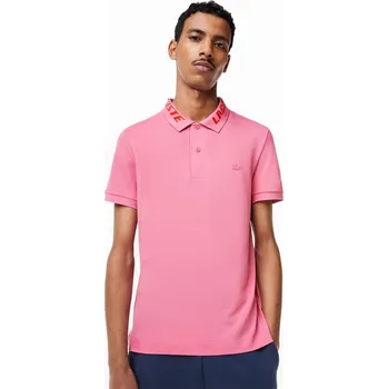 Pánské tričko Tričko Lacoste Pink 1118422 XL