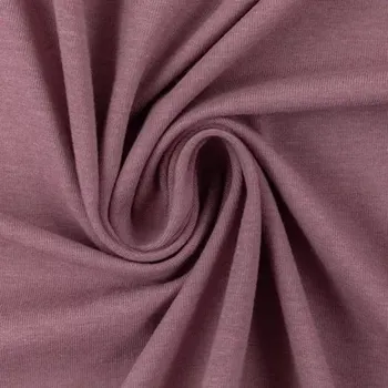 Nepočesaná teplákovina TMAVĚRŮŽOVÝ MELÍR 1436 (Kvalitní teplákoviny z Německa)