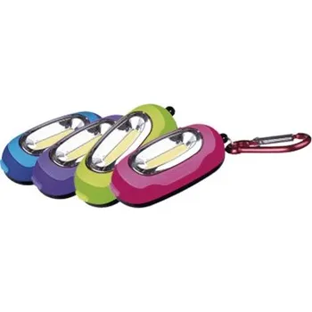 Outdoorové vybavení EMOS COB LED ruční svítilna P3887, 30 lm, 2× AAA Barva: Červená