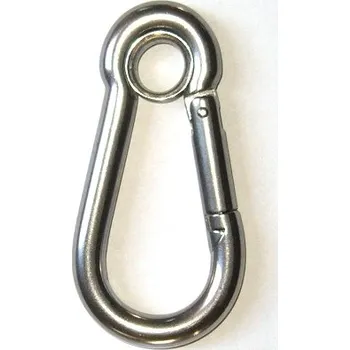 Člun Lindemann Nerezová karabina s okem 50 x 5