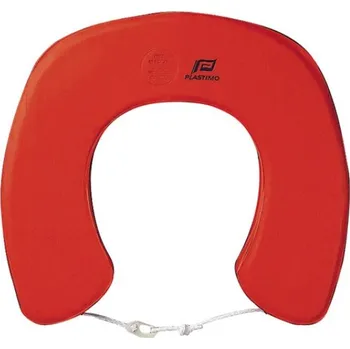 Plovací vesta Plastimo Podkova záchranná bez světla 53x62x11cm oranžová s vyměnitelným obalem