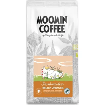 Káva Moomin káva Snorkmaiden mletá káva 250 g čoko, Bergstrands Kafferosteri
