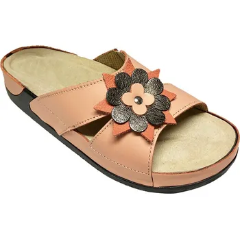 Dámská zdravotní obuv Dámské pantofle Medistyle Malvína 3M-J18, oranžové 41