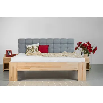 Postel AHORN CZ, s.r.o. Dvoulůžková postel VENTO POLSTER - buk ROZMĚR: 140 x 190 cm - ATYP