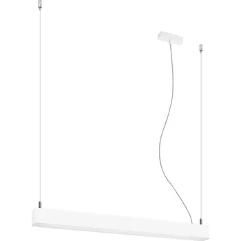 Závěsné svítidlo PINNE 67 bílá LED moderní nad kuchyňský ostrůvek a do jídelny