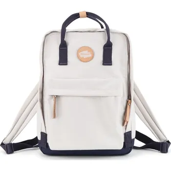 Městský batoh Stylový batoh na notebook a tablet Barva: Světle Šedá