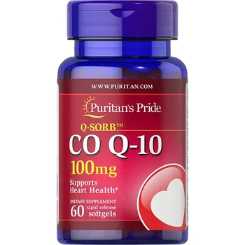 Fitness strava Puritan's Pride Koenzym Q-10 100 mg 60 softgels