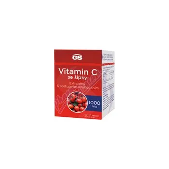 GS Vitamin C 1000mg se šípky tbl.50+10