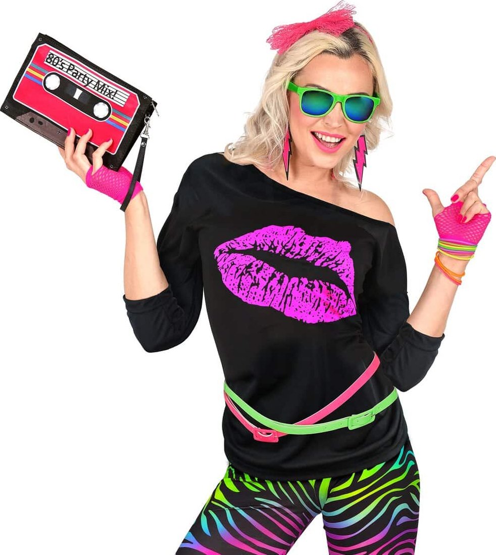 Dámské tričko Kiss 80. léta Velikost: S/M