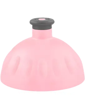 Víčko růžové 700/zátka černá